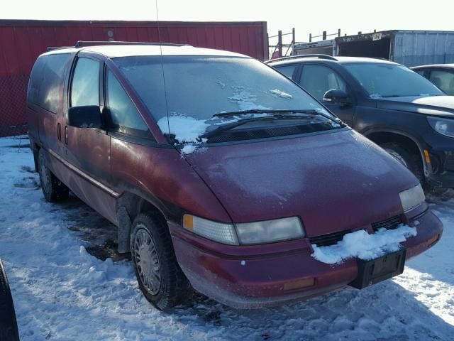 1GHCU06D6MT315878 - 1991 OLDSMOBILE SILHOUETTE RED photo 1