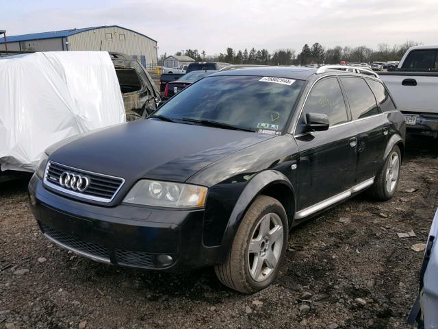 WA1YD64B02N081877 - 2002 AUDI ALLROAD BLACK photo 2