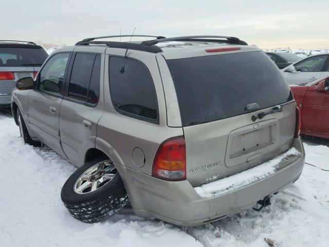 1GHDT13S622204301 - 2002 OLDSMOBILE BRAVADA SILVER photo 3