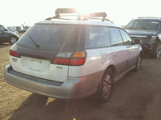 4S3BH686626607646 - 2002 SUBARU LEGACY OUT WHITE photo 4