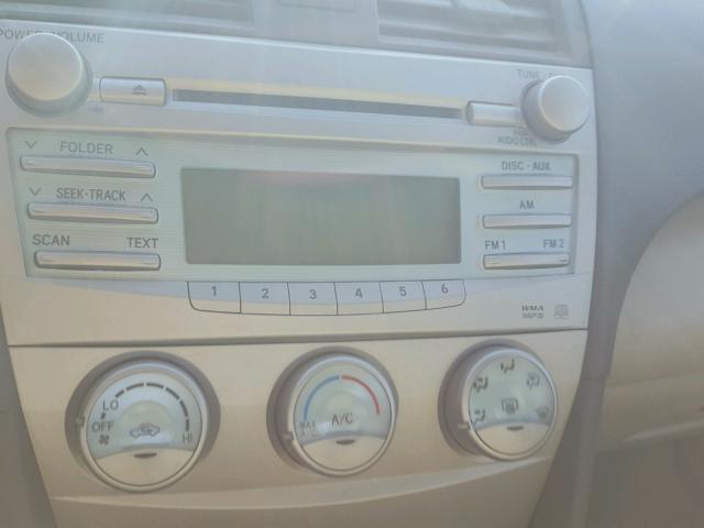 4T4BE46K19R134713 - 2009 TOYOTA CAMRY BASE BEIGE photo 9