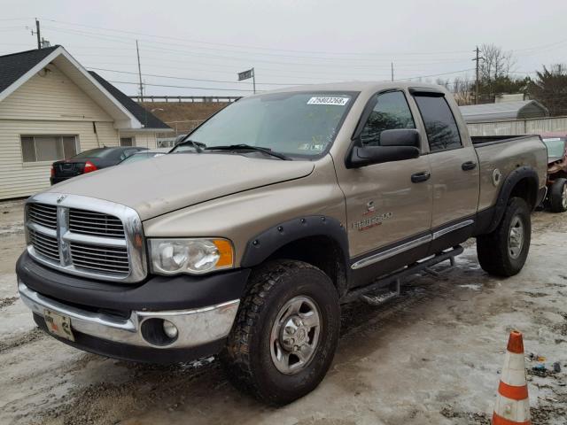 3D7KU28C44G268466 - 2004 DODGE RAM 2500 S TWO TONE photo 2