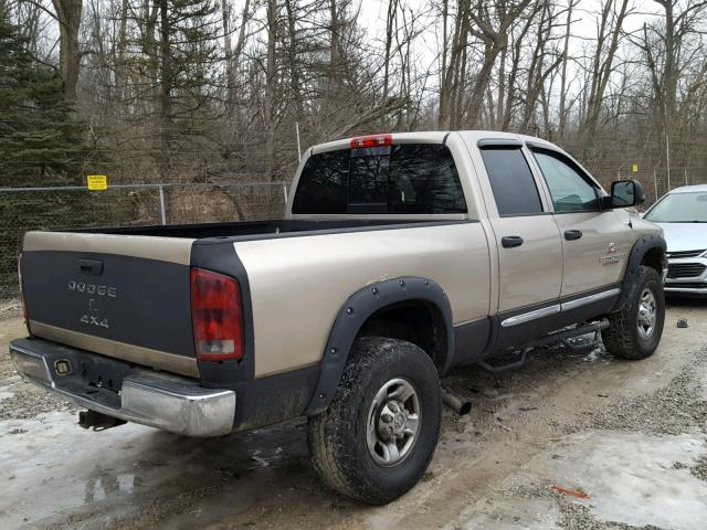 3D7KU28C44G268466 - 2004 DODGE RAM 2500 S TWO TONE photo 4