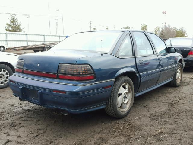 1G2WJ52MXRF235685 - 1994 PONTIAC GRAND PRIX GREEN photo 4