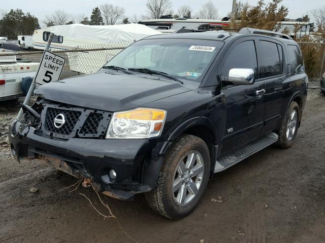 NJ668C - 2009 NISSAN ARMADA SE BLACK photo 2