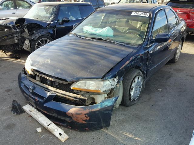 JHMCG6651XC005228 - 1999 HONDA ACCORD LX BLUE photo 2