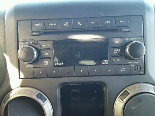 1C4AJWAG9EL319239 - 2014 JEEP WRANGLER S RED photo 9