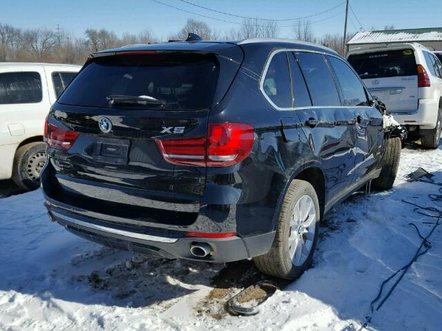 5UXKR0C56E0K44540 - 2014 BMW X5 BLACK photo 4