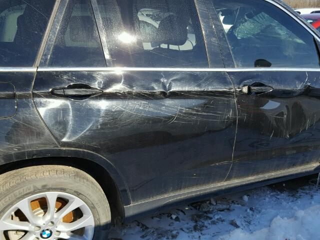 5UXKR0C56E0K44540 - 2014 BMW X5 BLACK photo 9