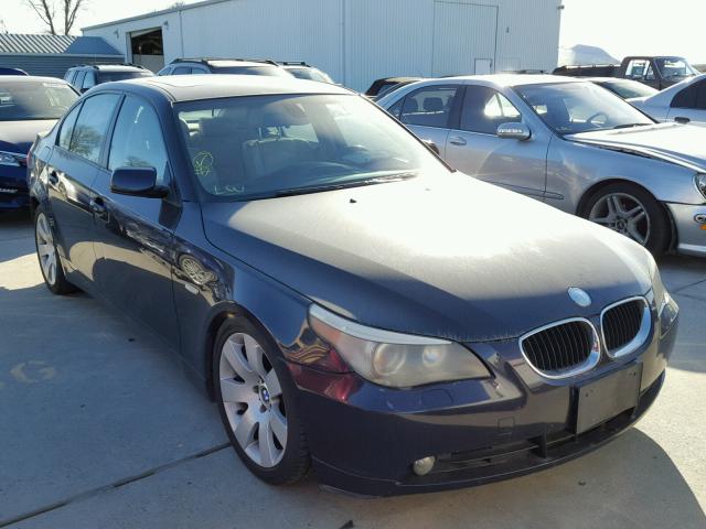 WBANA73584B808137 - 2004 BMW 530 I BLUE photo 1