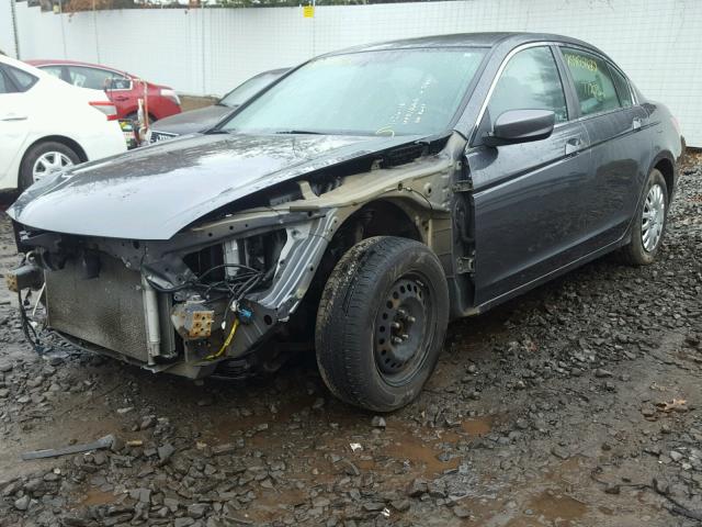 1HGCP2F39CA017014 - 2012 HONDA ACCORD LX GRAY photo 2