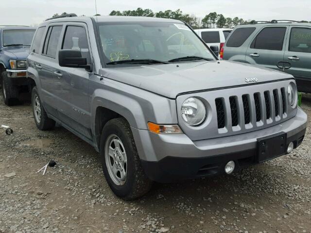 1C4NJPBB6GD642784 - 2016 JEEP PATRIOT SP SILVER photo 1