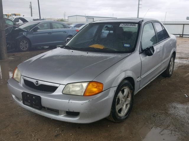 JM1BJ2231Y0277583 - 2000 MAZDA PROTEGE ES 银色 照片 2