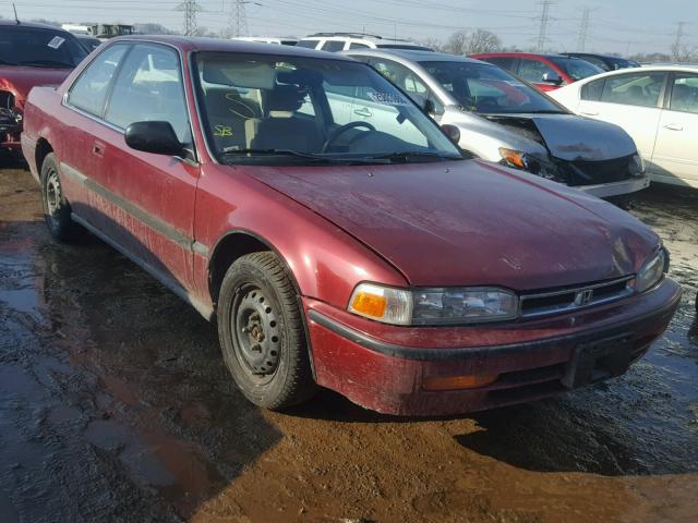 1HGCB7259MA024694 - 1991 HONDA ACCORD LX BURGUNDY photo 1