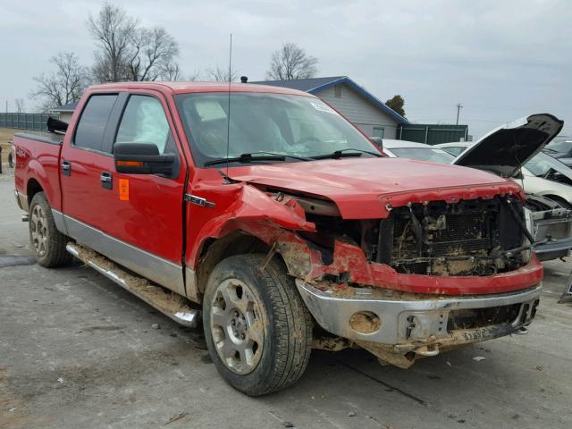 1FTFW1EV2AFC27806 - 2010 FORD F150 SUPER RED photo 1