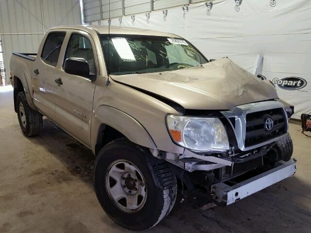 3TMJU62N57M034625 - 2007 TOYOTA TACOMA DOU GOLD photo 1