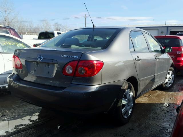 2T1BR32E48C878525 - 2008 TOYOTA COROLLA CE GRAY photo 4