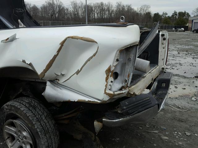 1D7HA16N36J179247 - 2006 DODGE RAM 1500 S WHITE photo 9