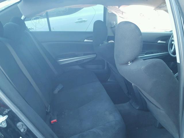 1HGCP26729A147468 - 2009 HONDA ACCORD EX BLACK photo 6