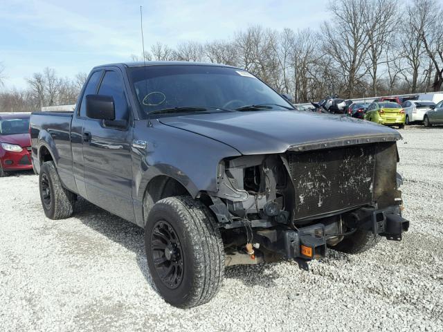 1FTRF122X6NB28087 - 2006 FORD F150 GRAY photo 1