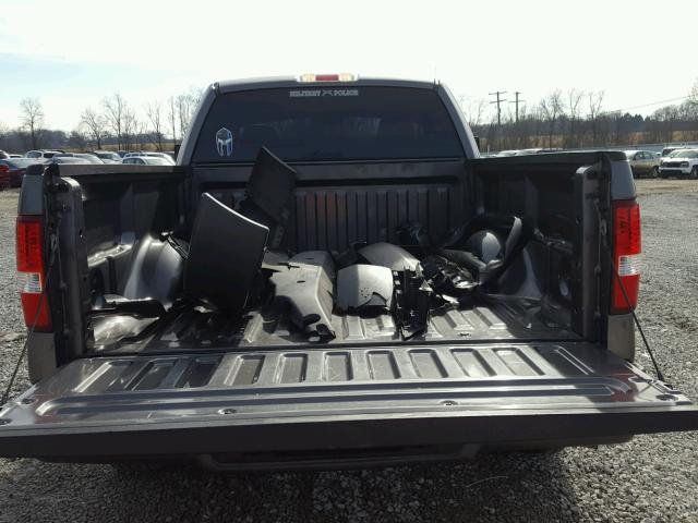 1FTRF122X6NB28087 - 2006 FORD F150 GRAY photo 6