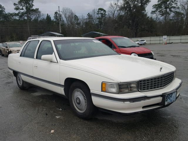 1G6KD52B7SU245594 - 1995 CADILLAC DEVILLE WHITE photo 1