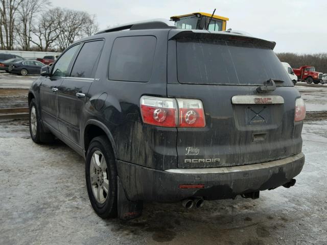 1GKER23D49J166216 - 2009 GMC ACADIA SLT 黑色 照片 3