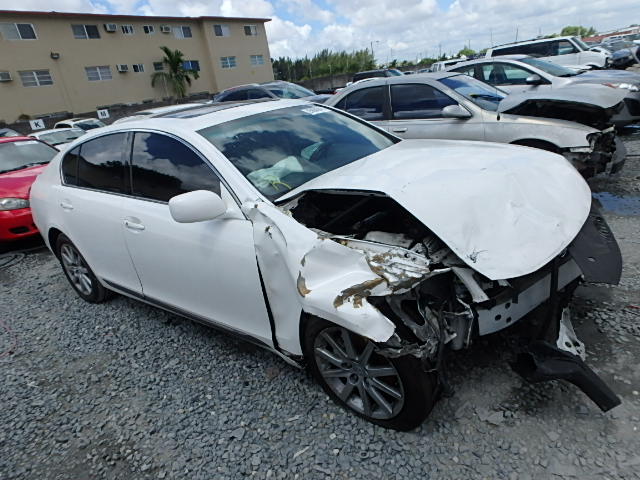 JTHBH96S365027752 - 2006 LEXUS GS GENERAT WHITE photo 1