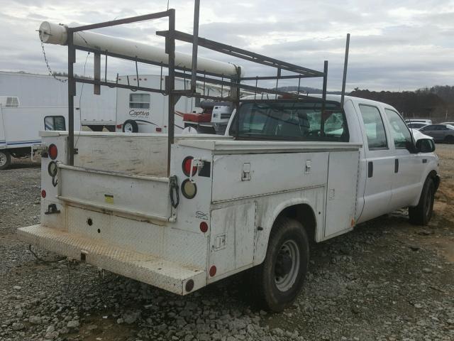 1FDSW30S73EC10415 - 2003 FORD F350 SRW S WHITE photo 4