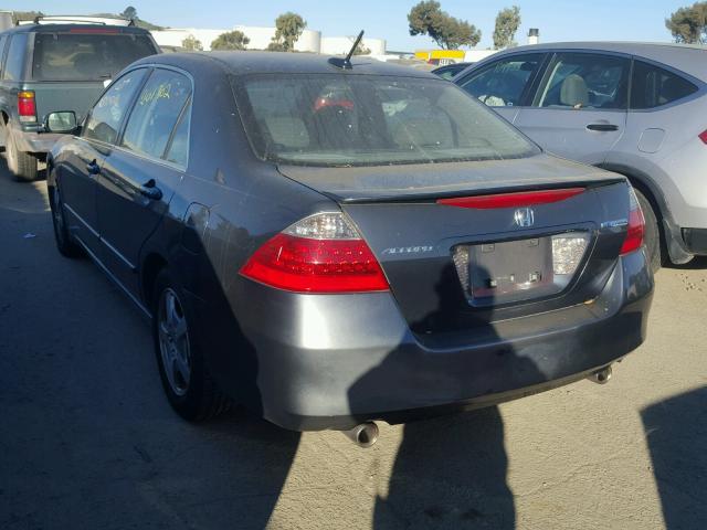 JHMCN36546C000799 - 2006 HONDA ACCORD HYB GRAY photo 3