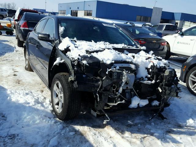 1G11B5SA2DF125322 - 2013 CHEVROLET MALIBU LS BLACK photo 1