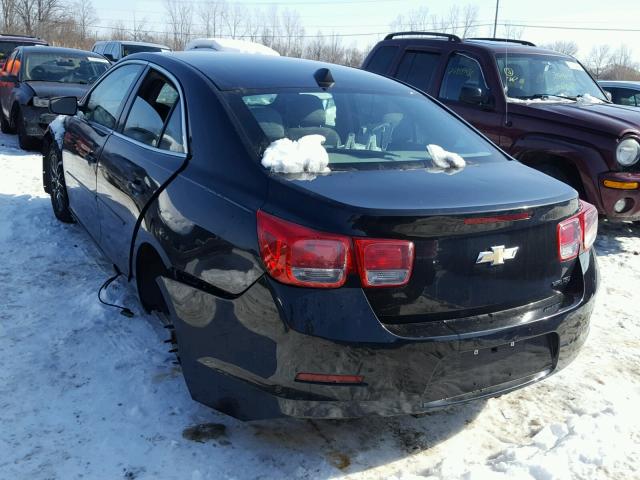 1G11B5SA2DF125322 - 2013 CHEVROLET MALIBU LS BLACK photo 3