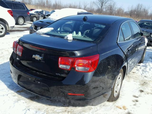 1G11B5SA2DF125322 - 2013 CHEVROLET MALIBU LS BLACK photo 4