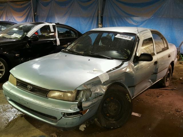 1NXAE09B6RZ215331 - 1994 TOYOTA COROLLA LE BLUE photo 2