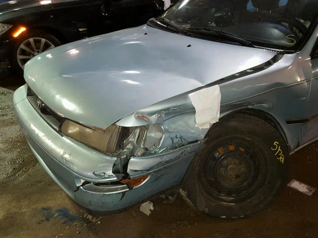 1NXAE09B6RZ215331 - 1994 TOYOTA COROLLA LE 蓝色 照片 9