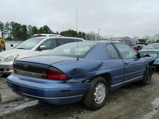 2G1WW12M0W9266737 - 1998 CHEVROLET MONTE CARL BLUE photo 4