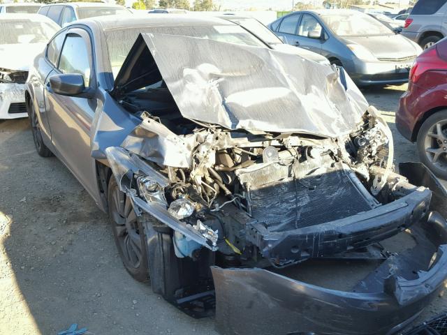 1HGCS12858A000597 - 2008 HONDA ACCORD EXL CHARCOAL photo 1