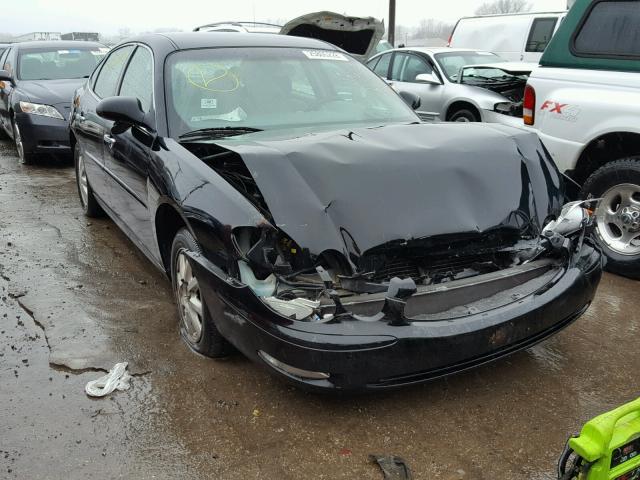 2G4WC582261300393 - 2006 BUICK LACROSSE C BLACK photo 1