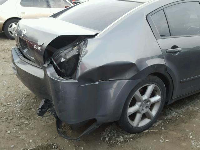 1N4BA41E56C836505 - 2006 NISSAN MAXIMA SE SILVER photo 9