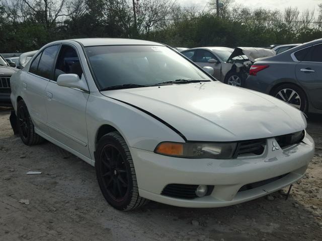 4A3AA46G72E156973 - 2002 MITSUBISHI GALANT ES WHITE photo 1