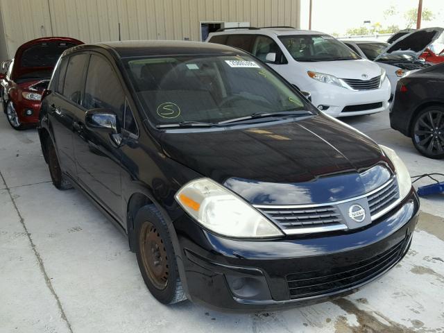 3N1BC13E69L361779 - 2009 NISSAN VERSA S BLACK photo 1