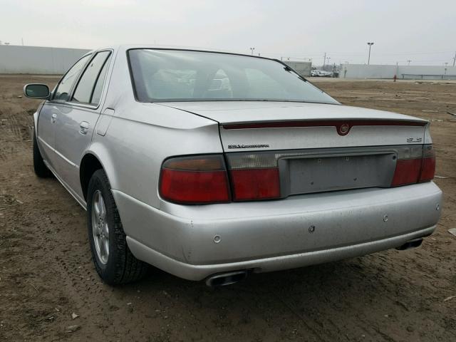 1G6KS54Y52U181059 - 2002 CADILLAC SEVILLE SL SILVER photo 3