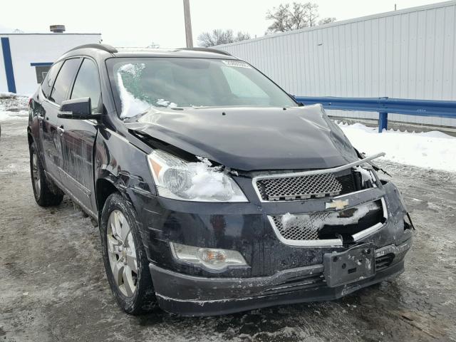 1GNLVHED5AS103713 - 2010 CHEVROLET TRAVERSE L BLACK photo 1