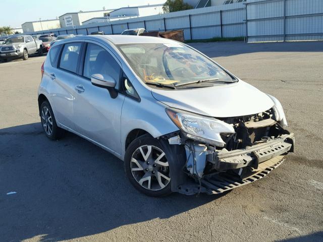 3N1CE2CP9FL386242 - 2015 NISSAN VERSA NOTE SILVER photo 1