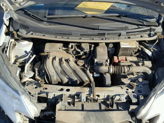 3N1CE2CP9FL386242 - 2015 NISSAN VERSA NOTE SILVER photo 7