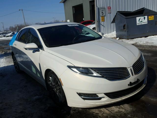 3LN6L2J90DR811096 - 2013 LINCOLN MKZ WHITE photo 1