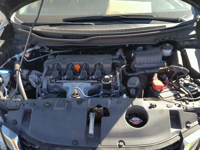 19XFB2F83FE289842 - 2015 HONDA CIVIC EX შავი ფოტო 7