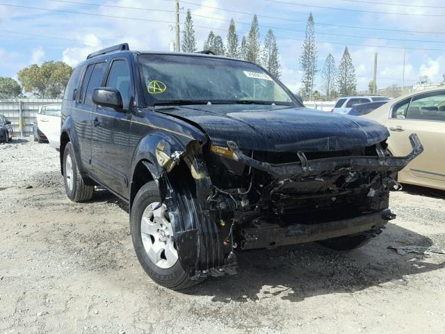 5N1AR18U36C648376 - 2006 NISSAN PATHFINDER BLACK photo 1