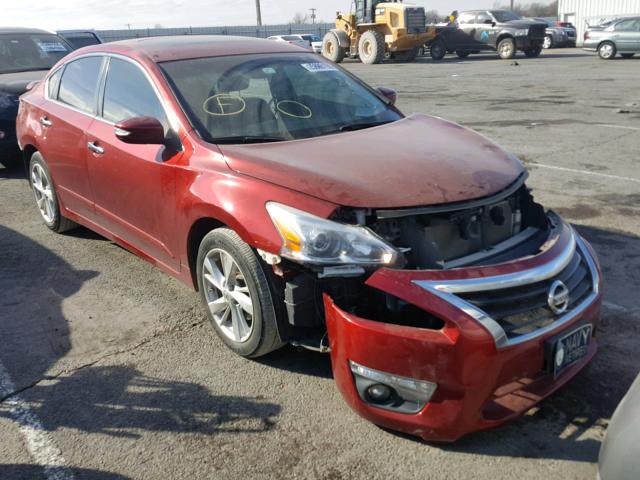 1N4AL3AP2DN464236 - 2013 NISSAN ALTIMA 2.5 RED photo 1