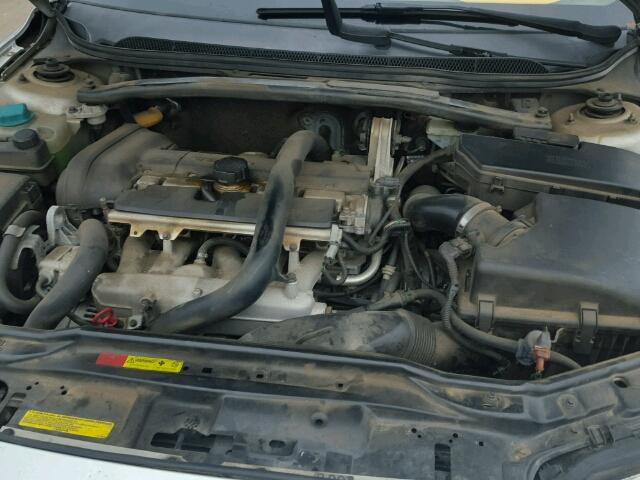 YV1RS592952482086 - 2005 VOLVO S60 2.5T SILVER photo 7